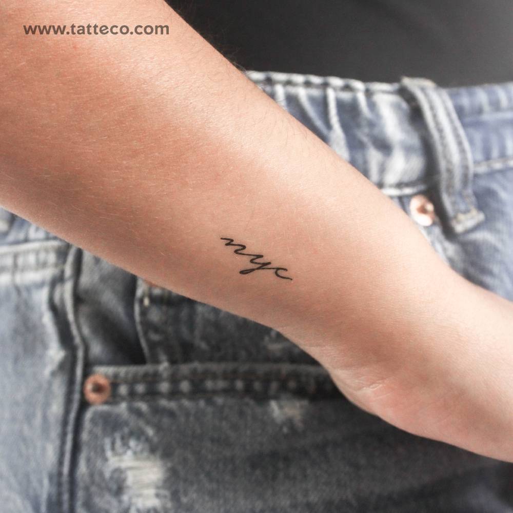 Little Nyc Temporary Tattoo