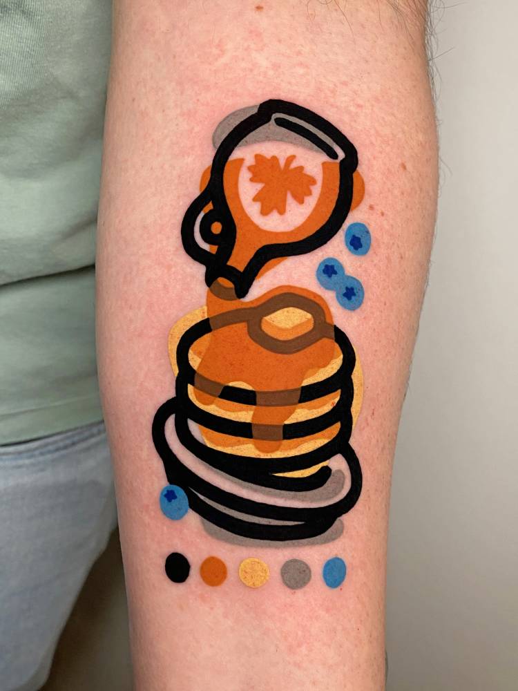 PANCAKE DESTRUTTURATO.