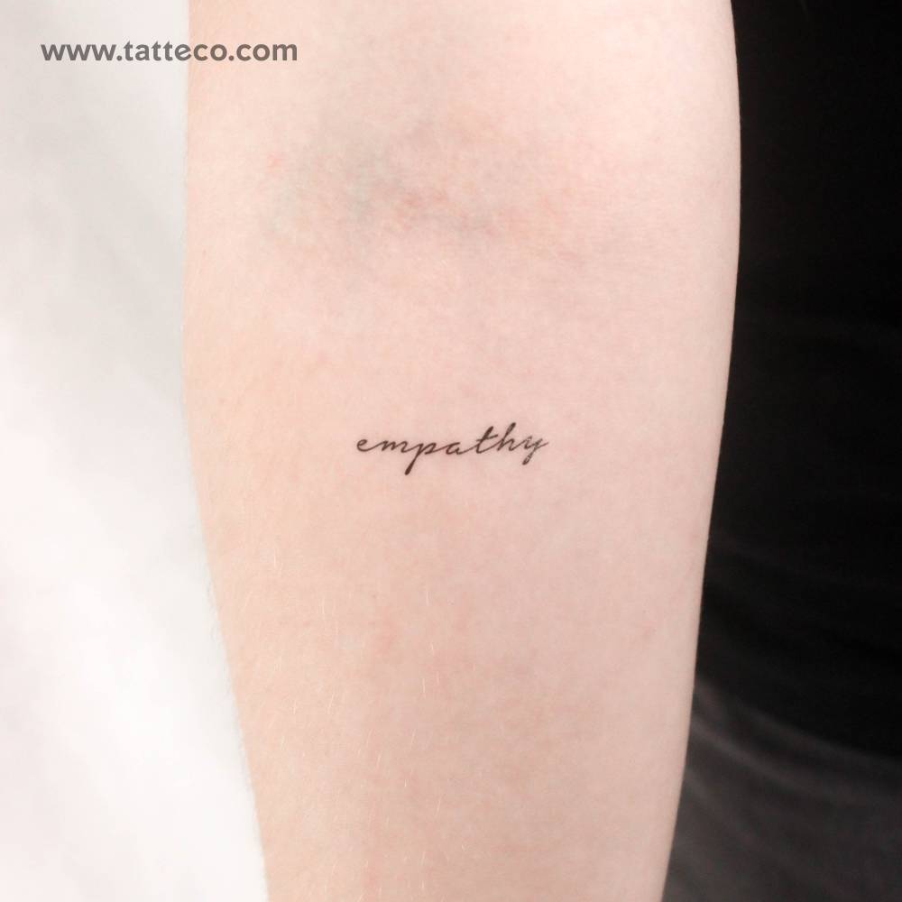 Empathy Temporary Tattoo