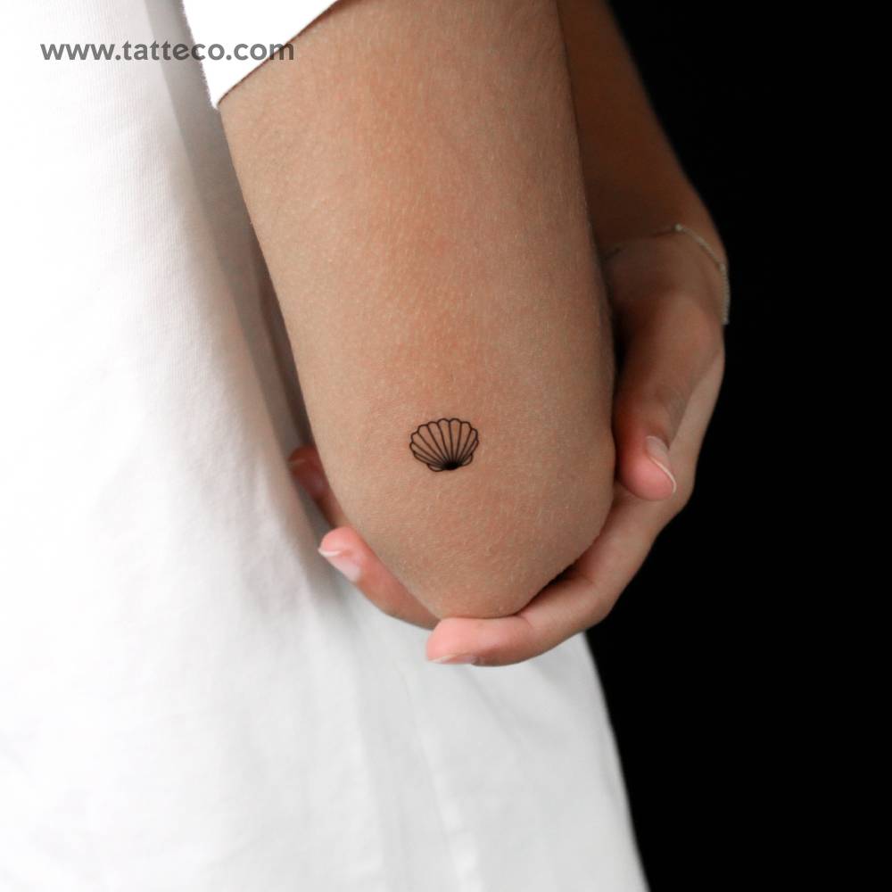 Shell Semi-Permanent Tattoo
