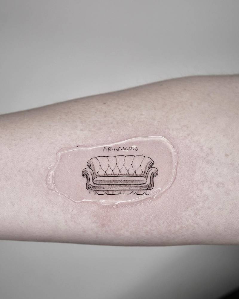 Uno de los sofás más míticos de la televisión.