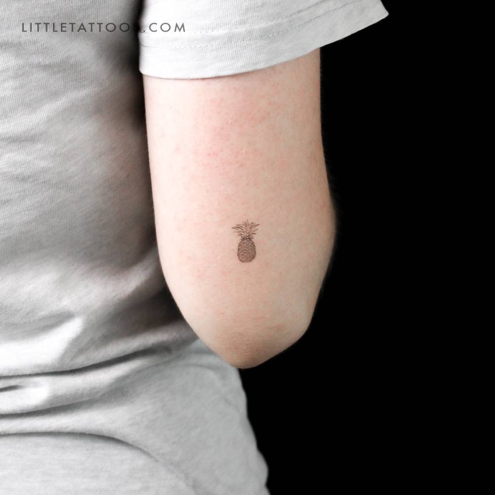 Little Pineapple Temporary Tattoo