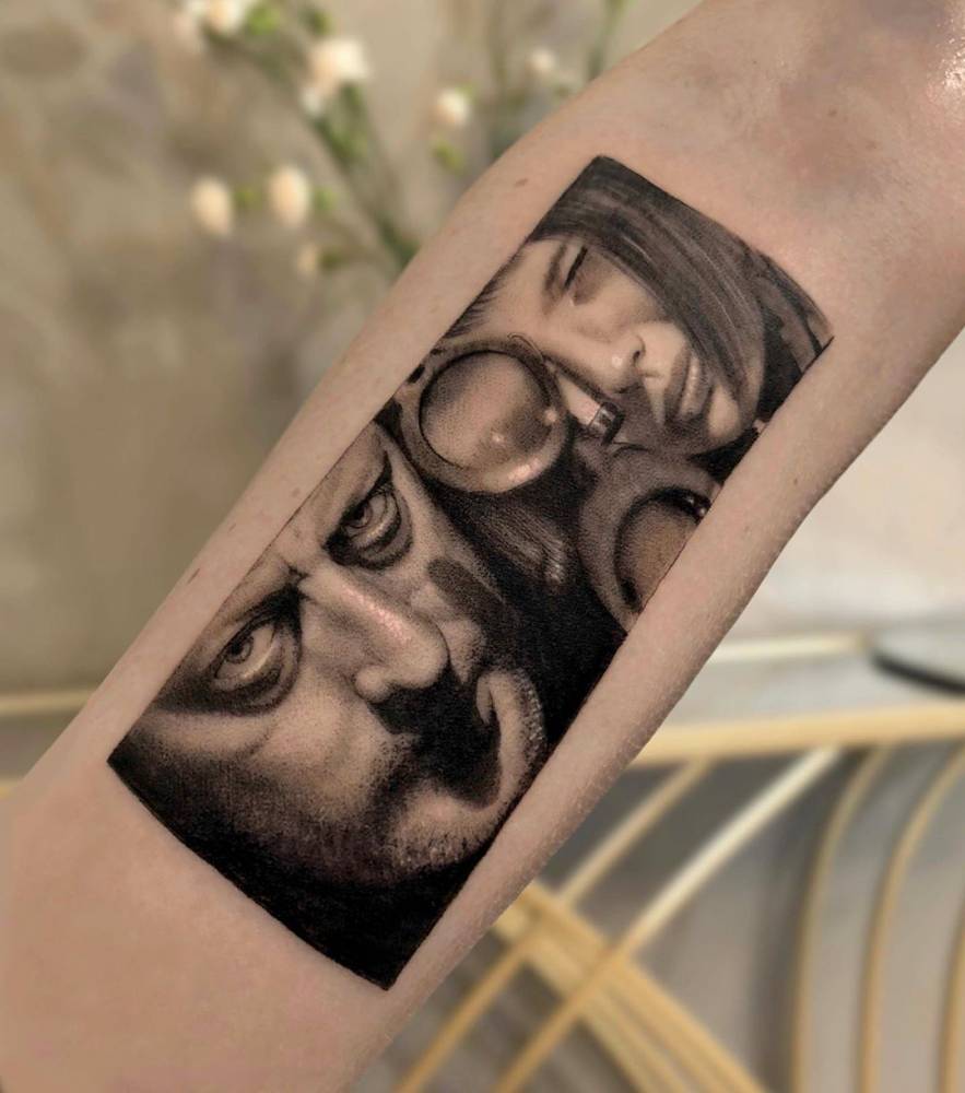 Jean Reno & Natalie Portman (Léon)