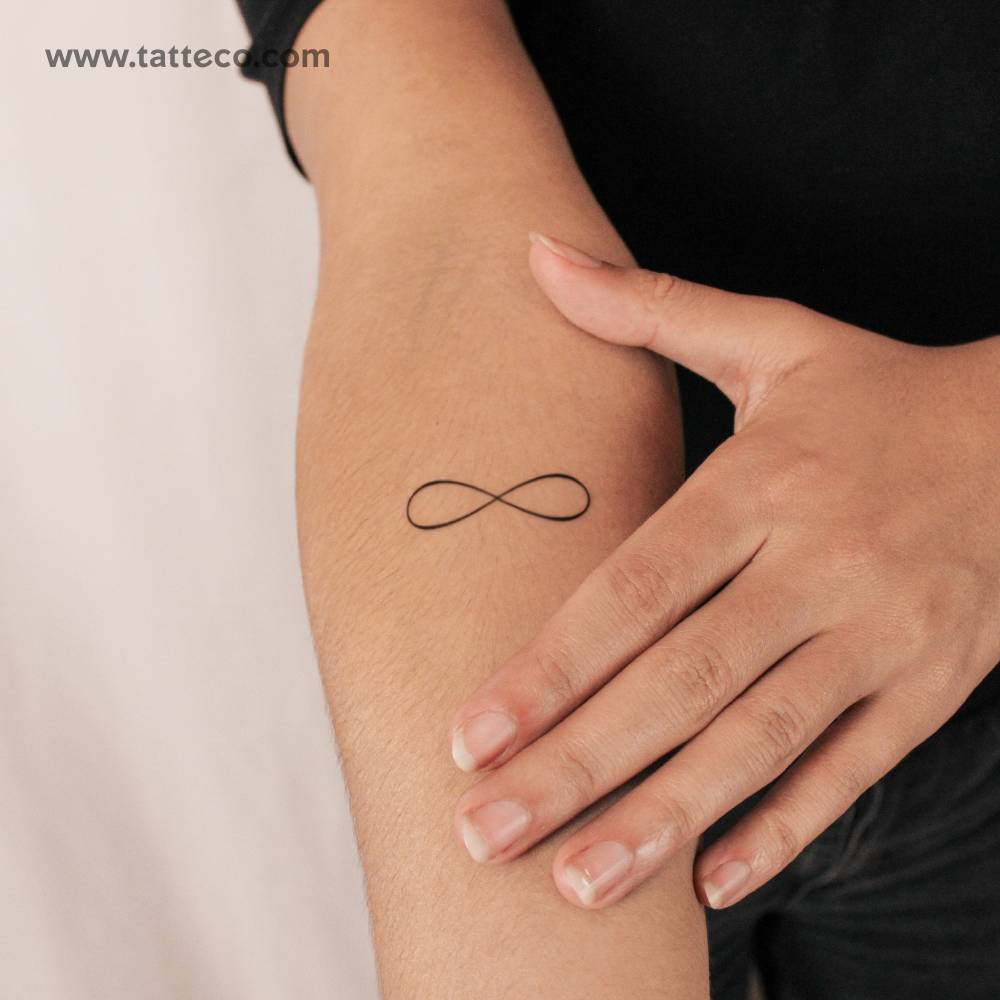 Infinity Symbol Semi-Permanent Tattoo
