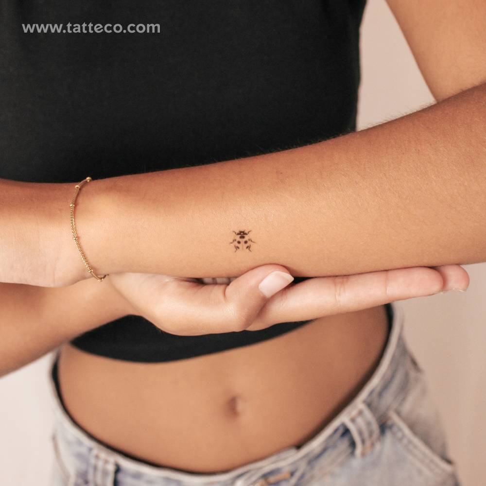 Ladybird Semi-Permanent Tattoo