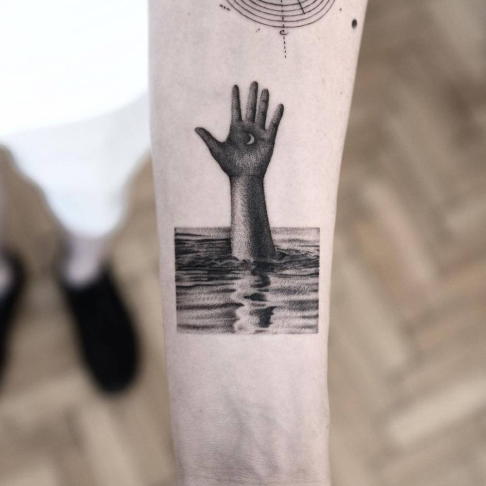 The unsinkable one with the moon etched in his palm.