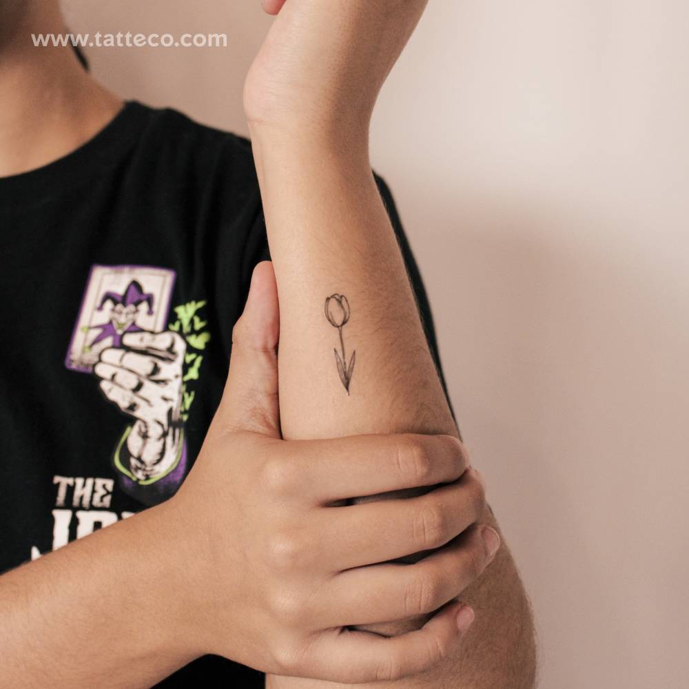 Tulip Semi-Permanent Tattoo