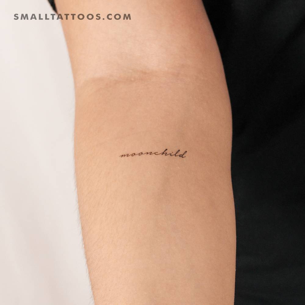 Moonchild Temporary Tattoo