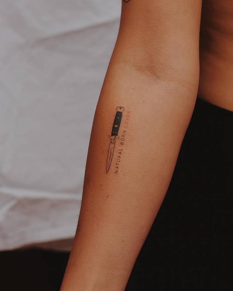 "Natural born lover".