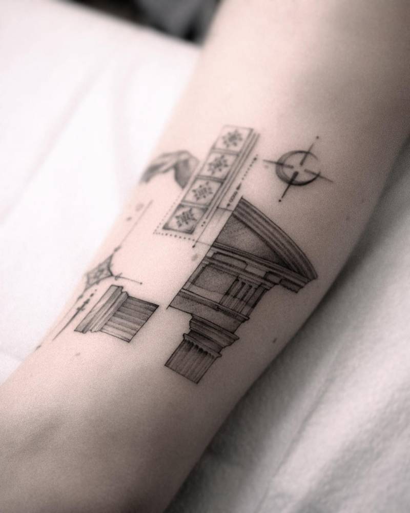 The Doric order was one of the three orders of ancient Greek and later Roman architecture.