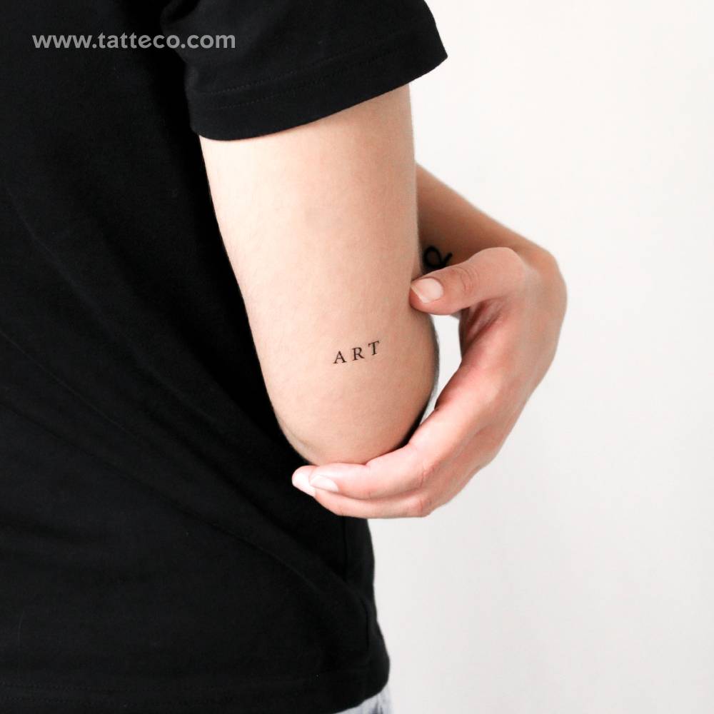 ART Temporary Tattoo