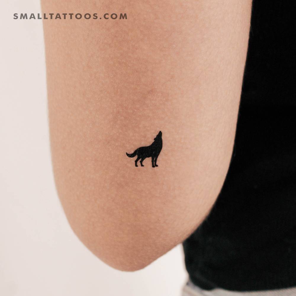 Wolf Temporary Tattoo