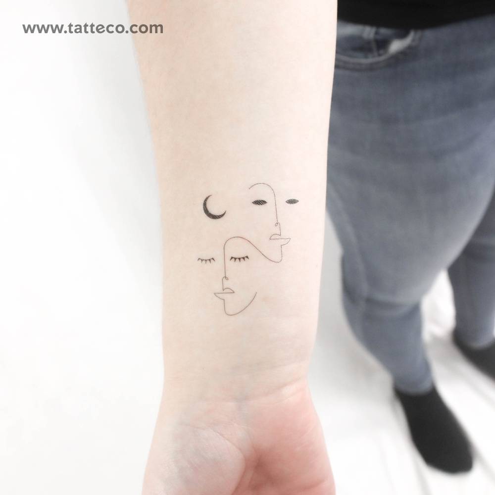 Divine Balance by Jakenowicz Temporary Tattoo