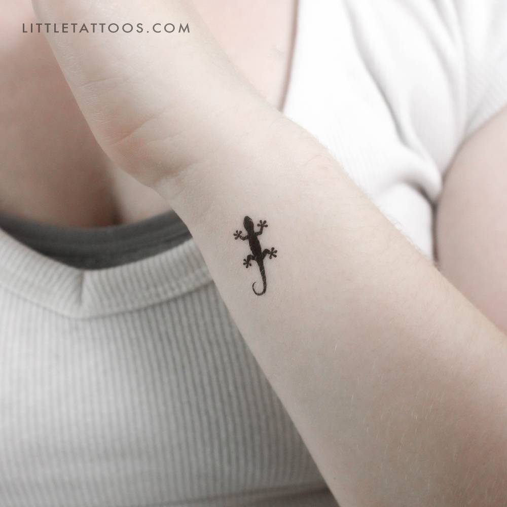 Gecko Temporary Tattoo