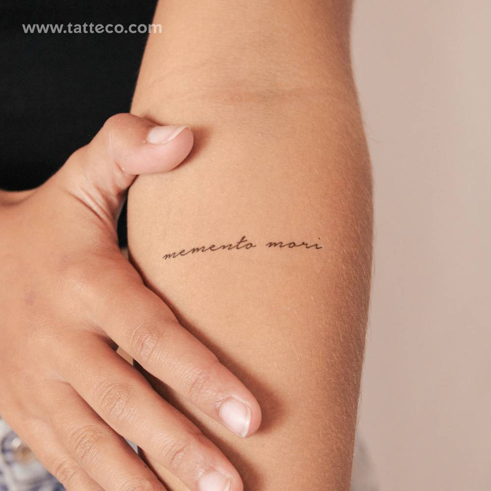 Memento Mori Semi-Permanent Tattoo