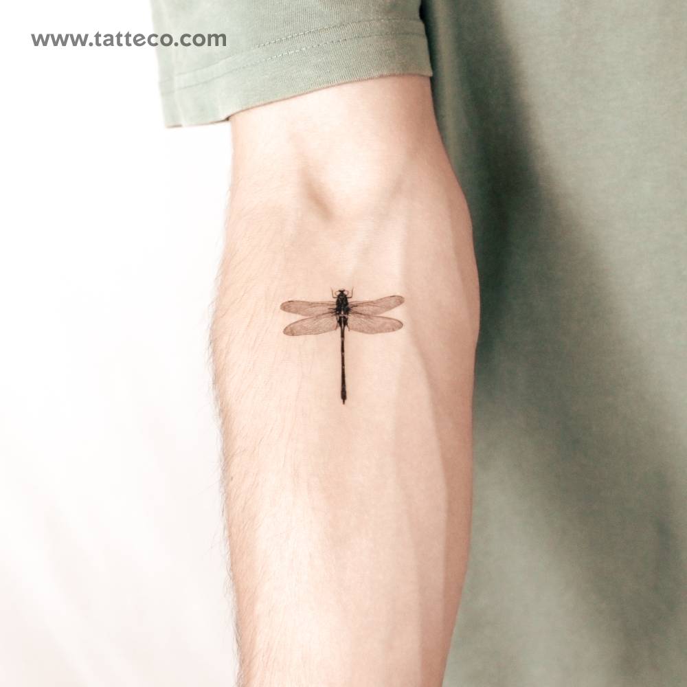 Dragonfly Semi-Permanent Tattoo
