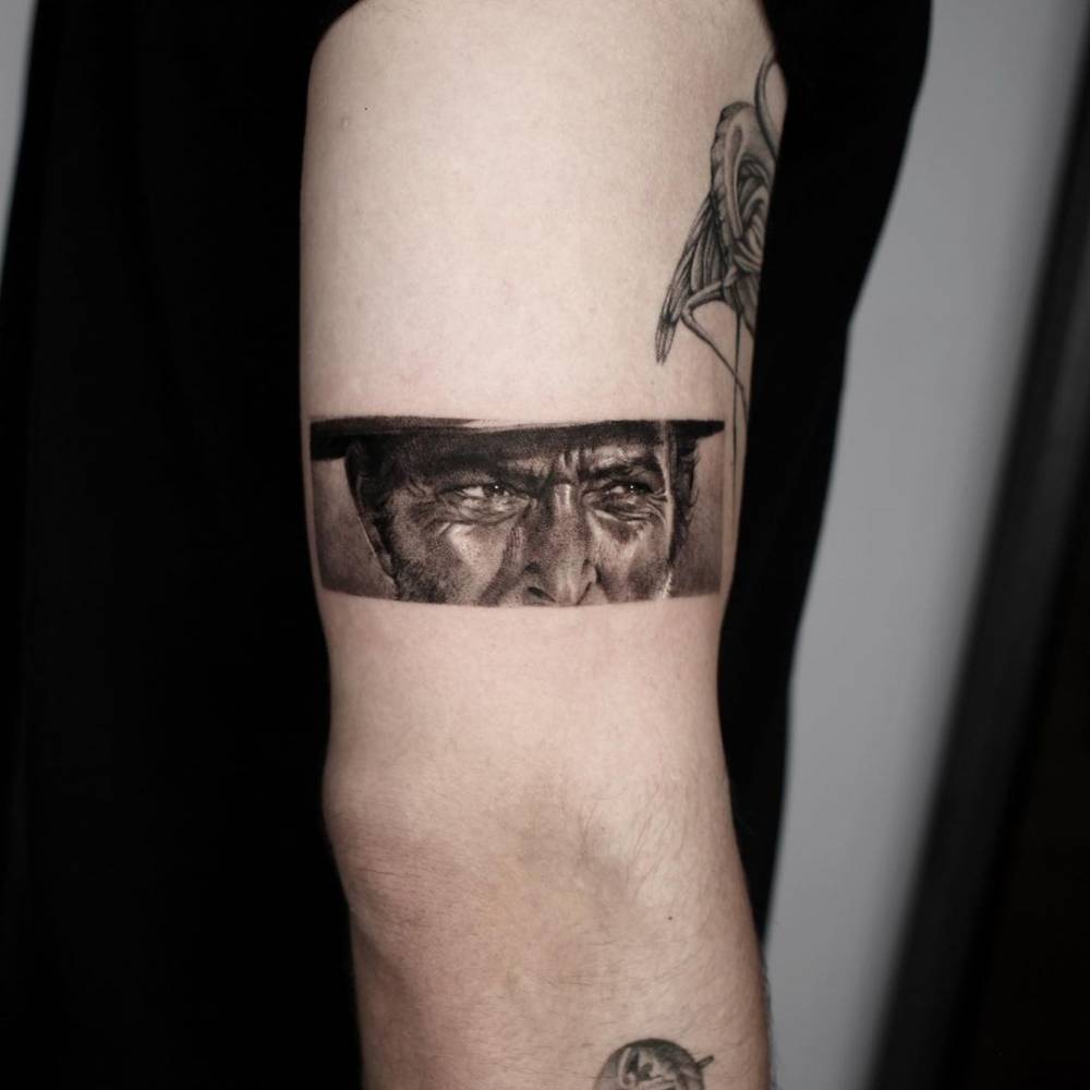 Clint Eastwood in The Good, the Bad and the Ugly - Angel eyes (the Bad).