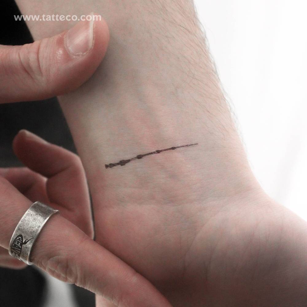 Magic Wand Temporary Tattoo