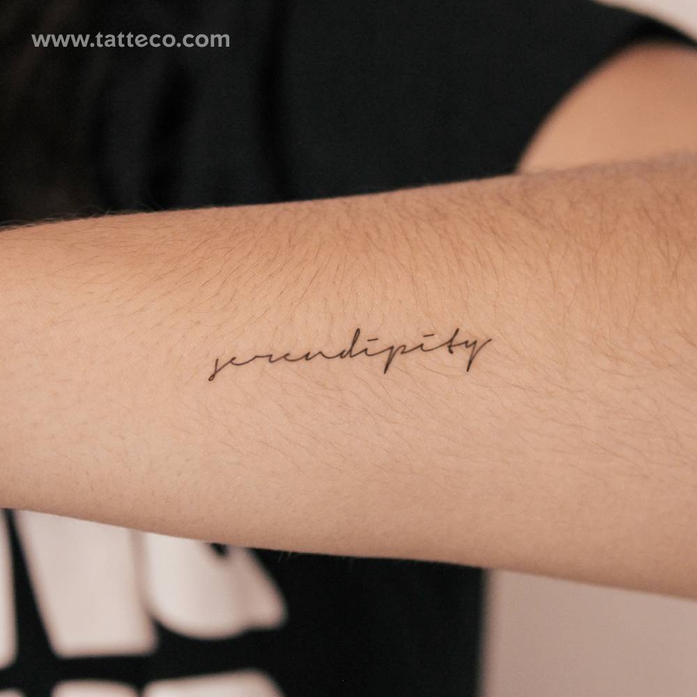Serendipity Semi-Permanent Tattoo