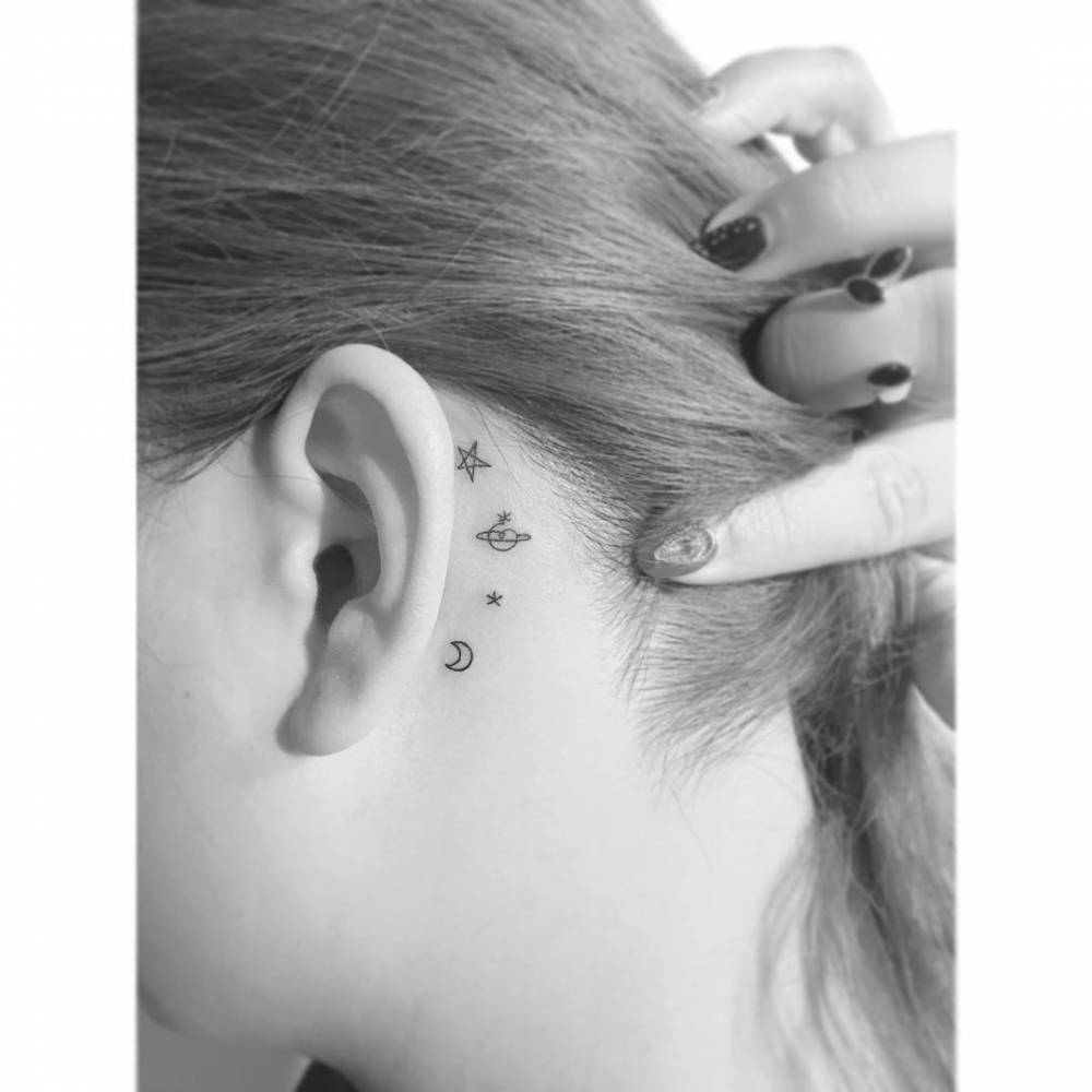 Universe behind the ear.