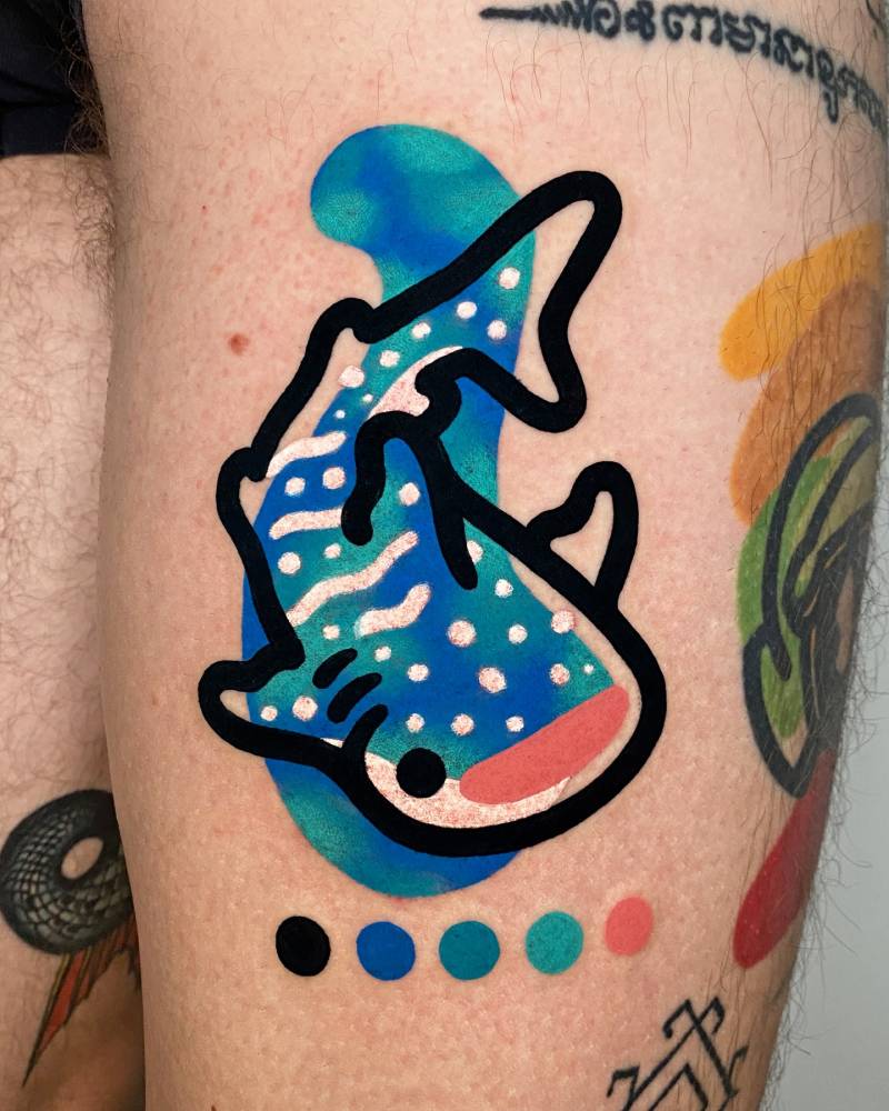 WHALE SHARK DESTRUTTURATO.