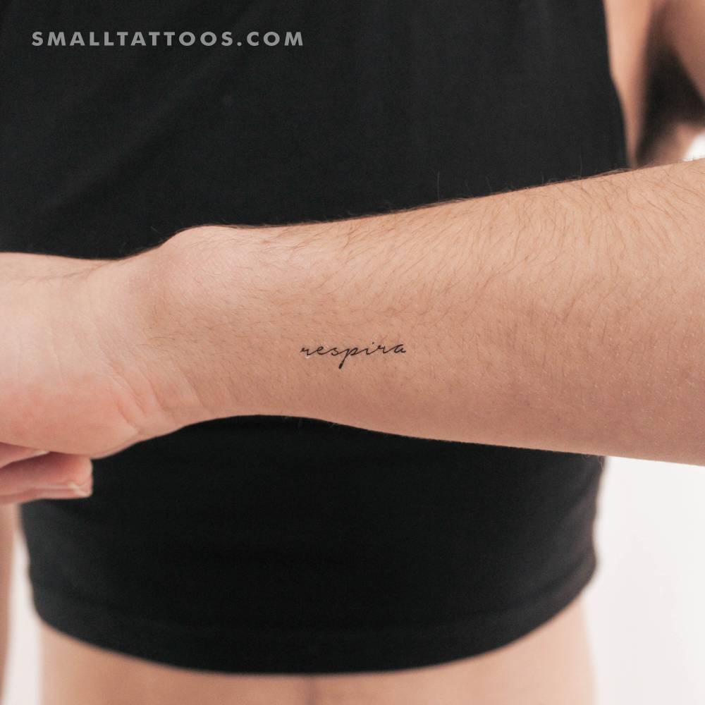 Respira Temporary Tattoo