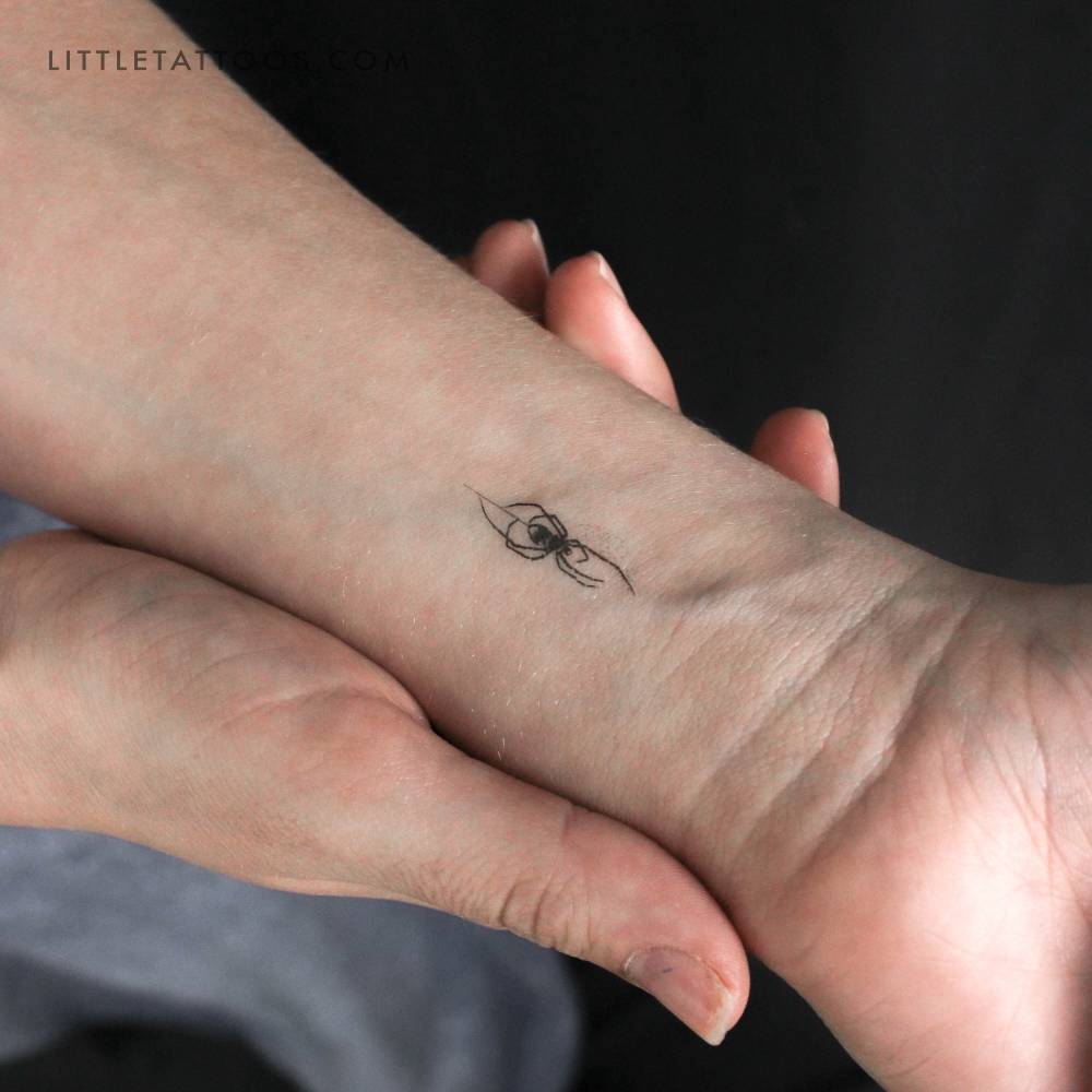 Spider Temporary Tattoo
