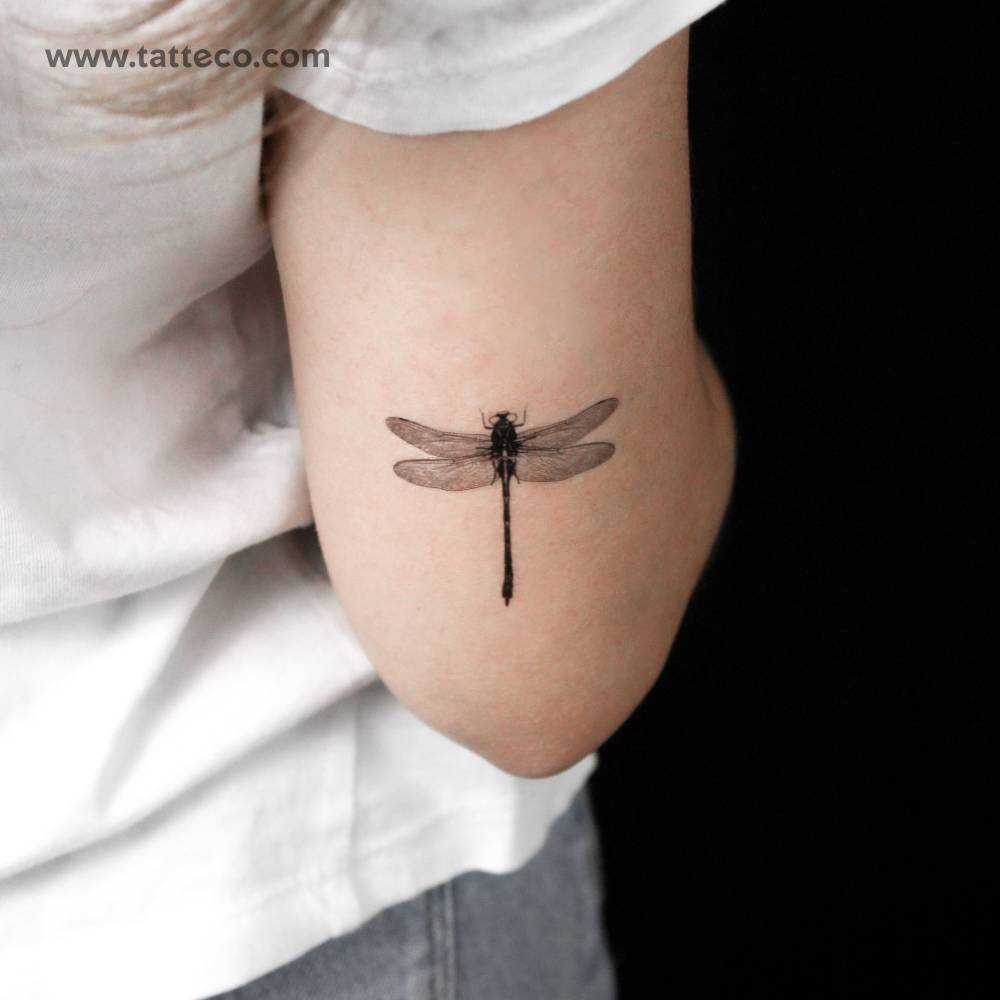 Dragonfly Semi-Permanent Tattoo