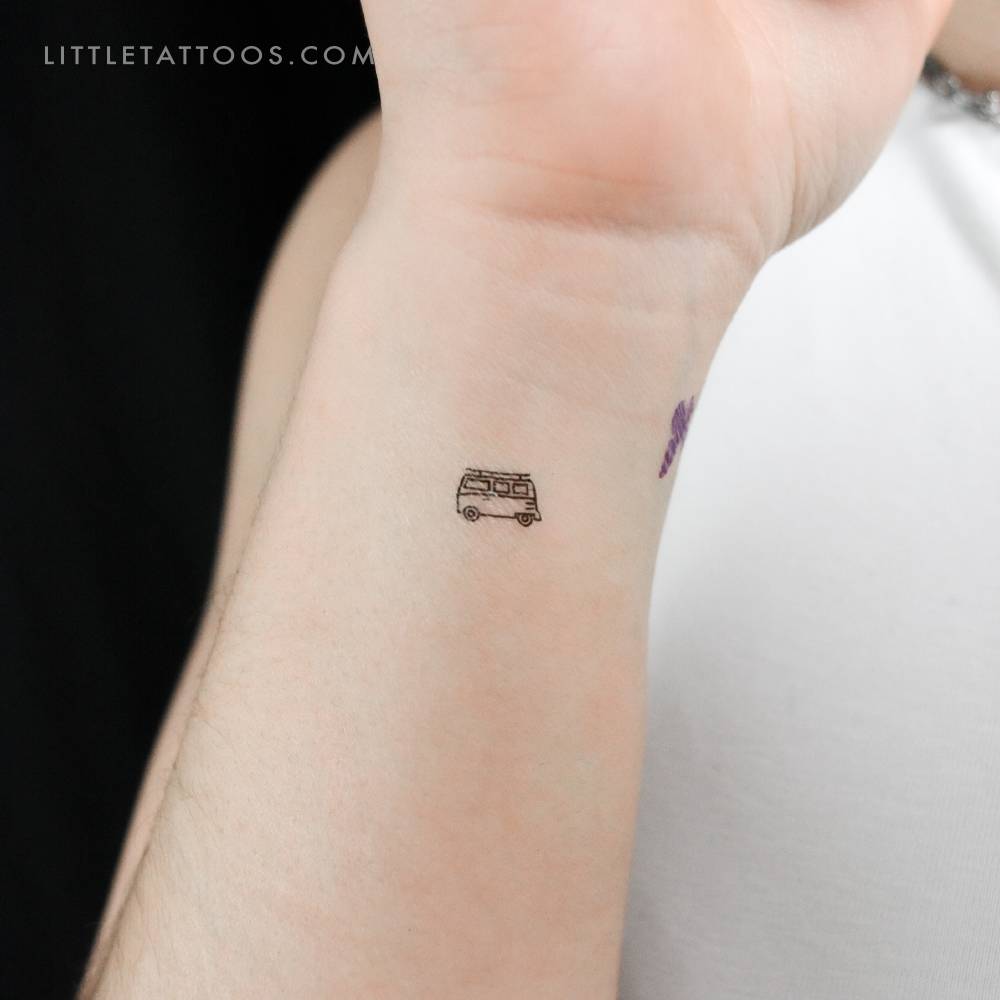 Campervan Temporary Tattoo