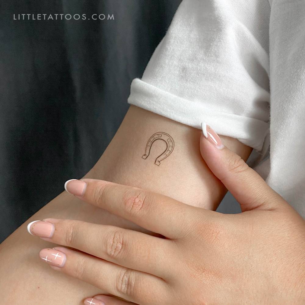 Horseshoe Temporary Tattoo