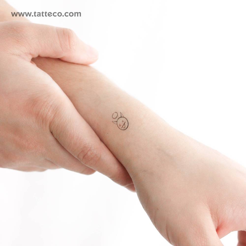 Demon Temporary Tattoo