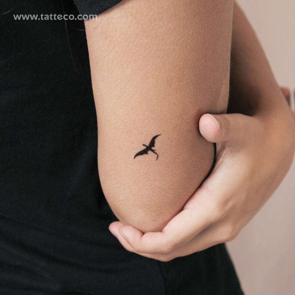 Flying Dragon Semi-Permanent Tattoo