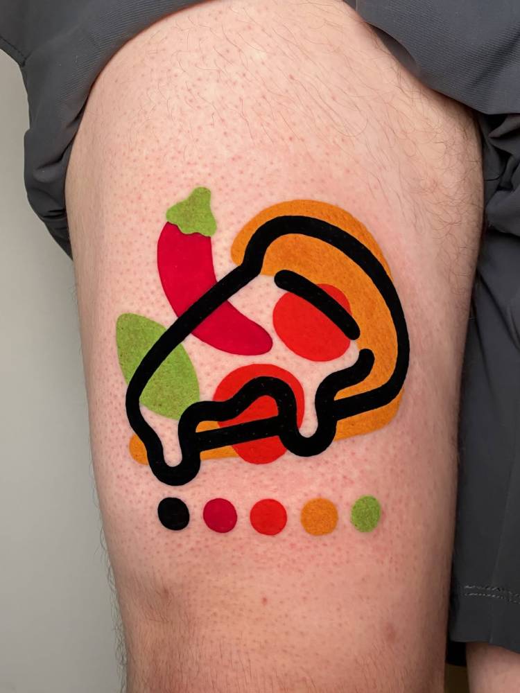 PIZZA DIAVOLA DESTRUTTURATA.