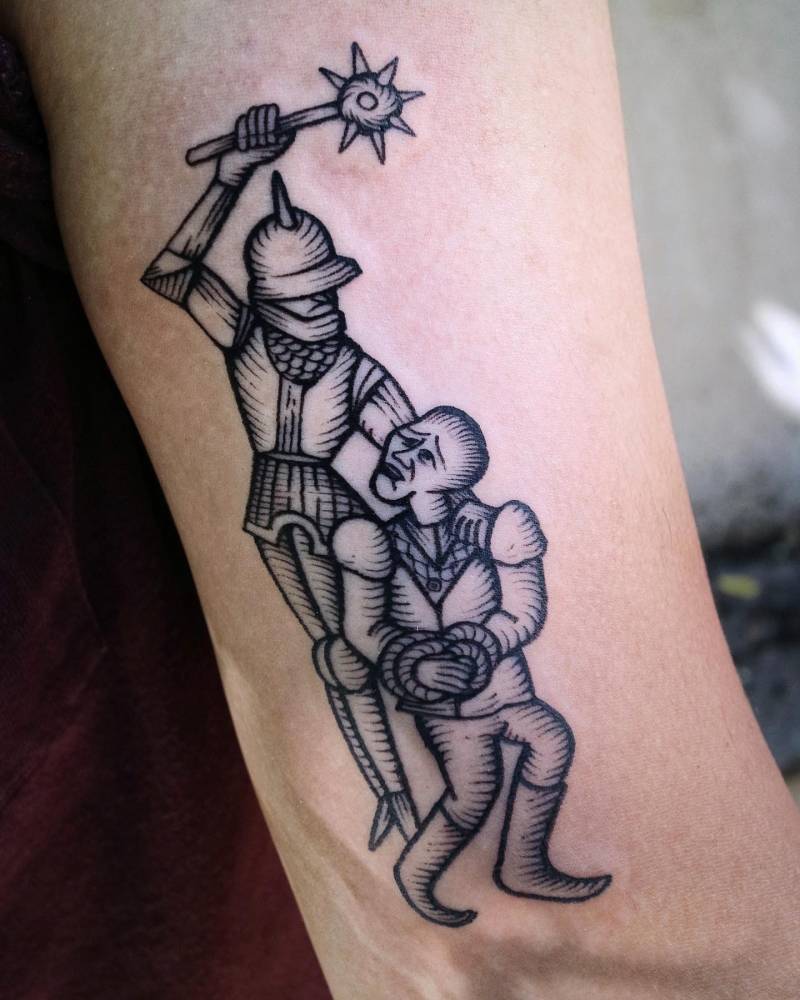 Medieval punishment.
