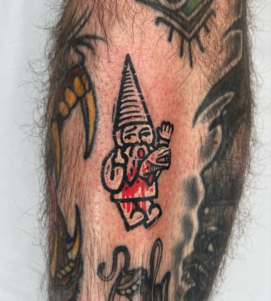 Chestbuster… with a gnome.