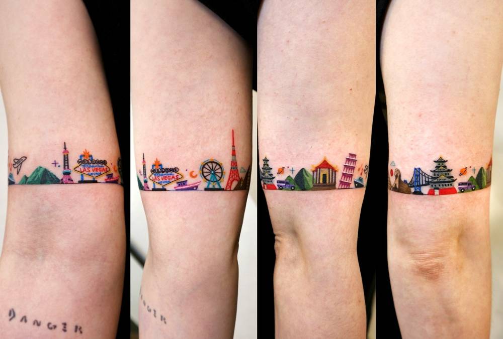 Her beloved places around the world.