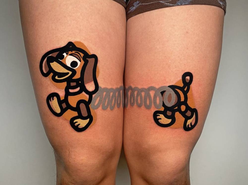 A LOOONG TATTOO DESTRUTTURATO.