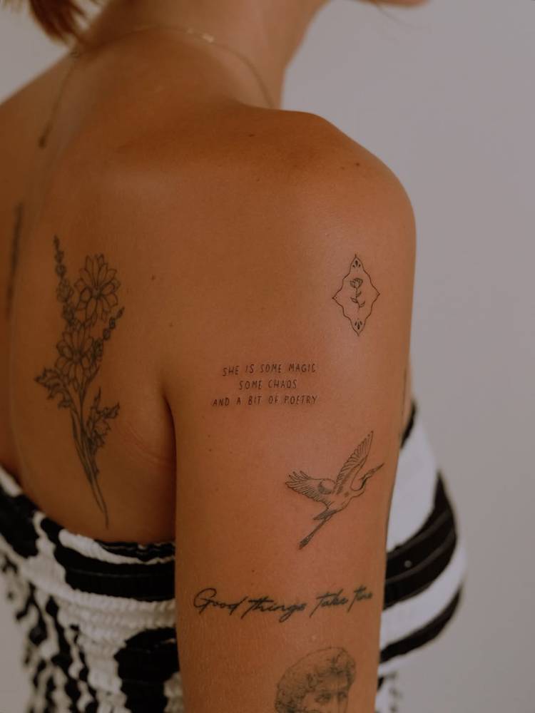 "She is some magic, some chaos and a bit of poetry".