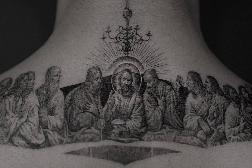 Jean Baptiste de Champaigne's 'The Last Supper' (c.1678, oil on canvas).