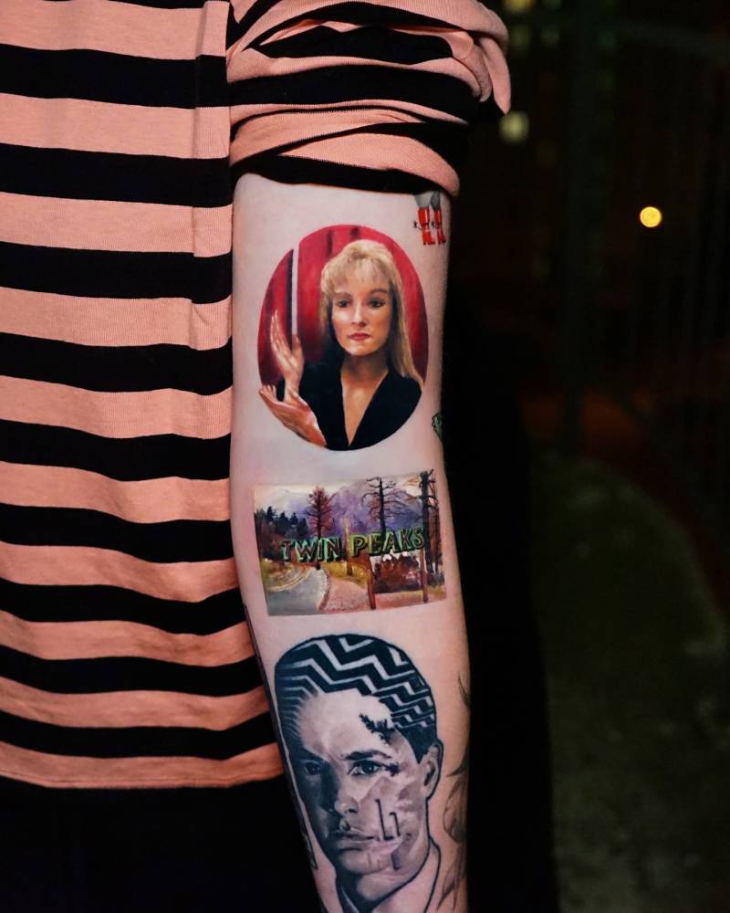 Laura Palmer (2,5 years healed) and Twin Peaks (1 year healed).