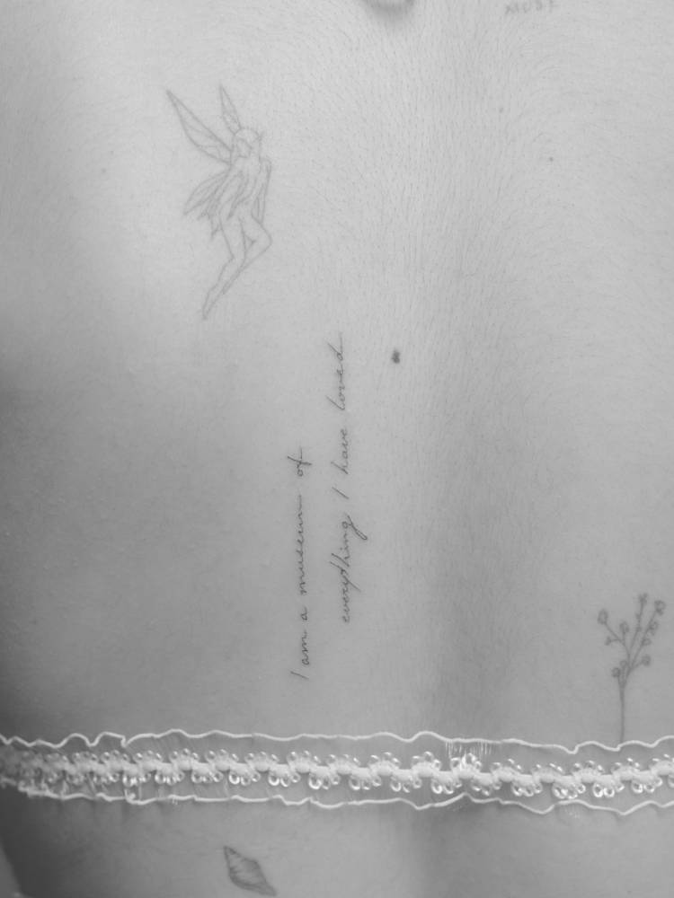 "I am a museum of everything I have loved".