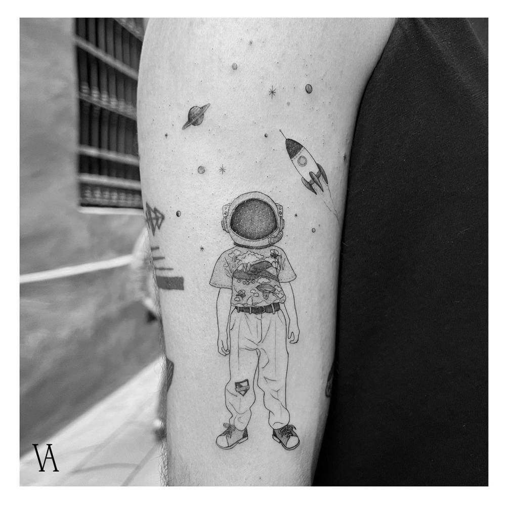 Little astronaut.