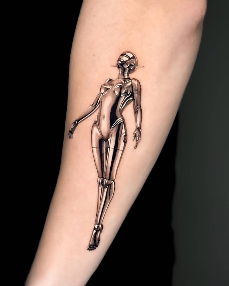 Sexy robot - Hajime Sorayama.