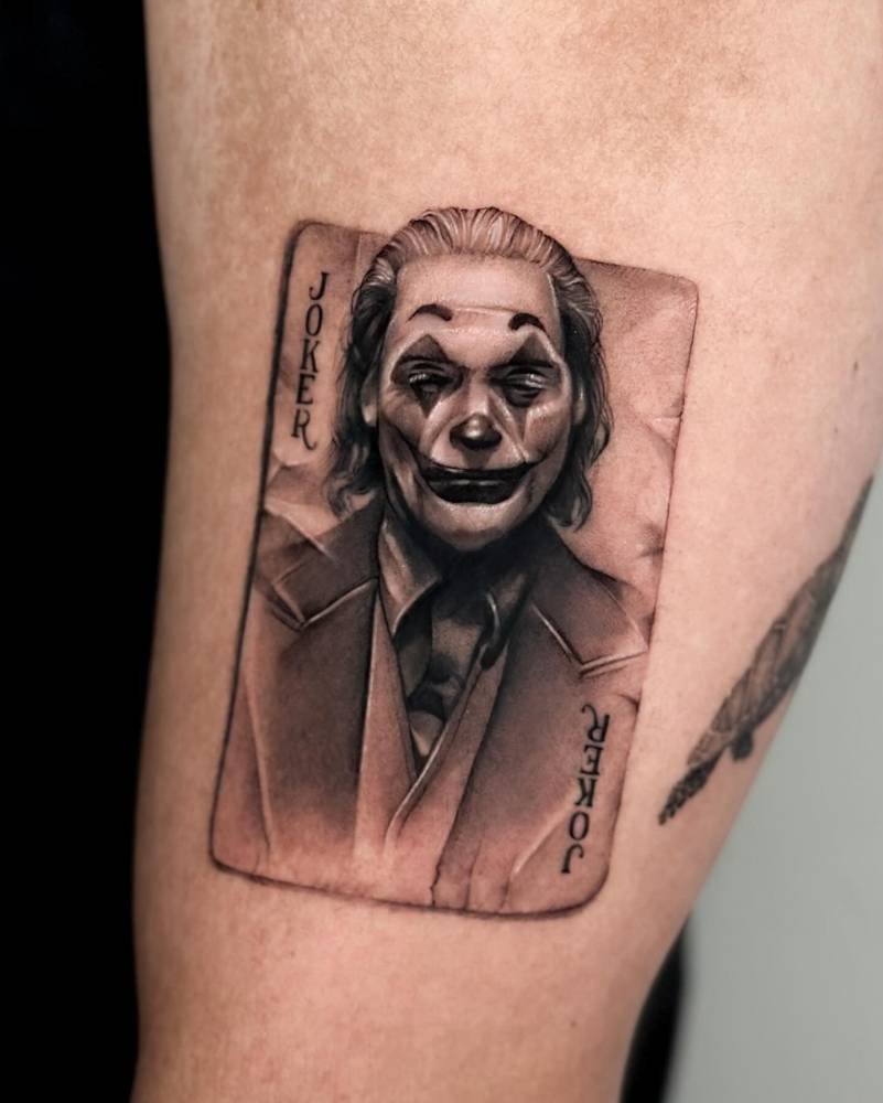 The protagonist of the Joker card.