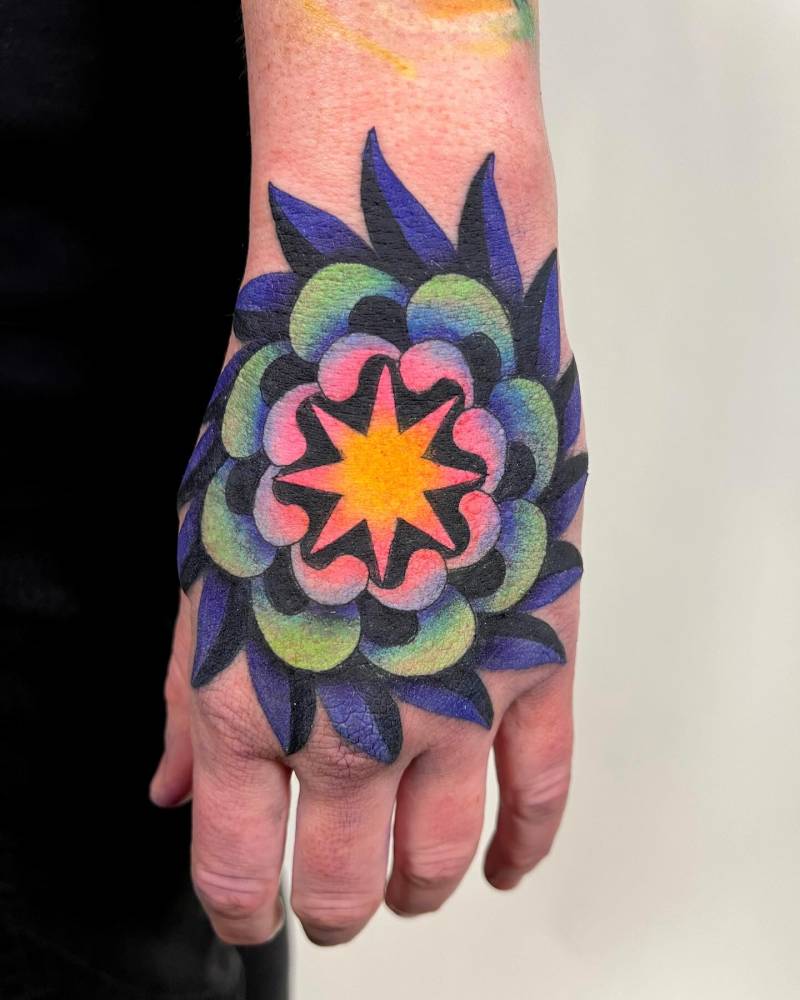 Mandala hand zapper.